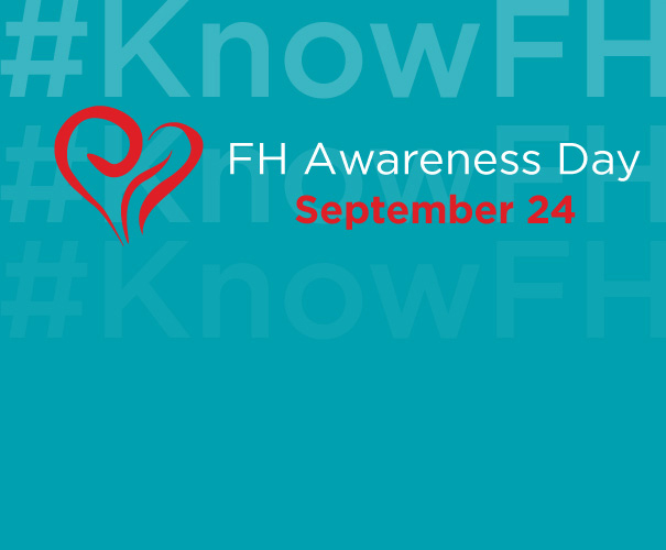 logo van de FH Awareness Day en de hashtag #KnowFH